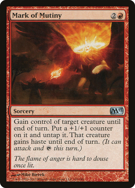 Mark of Mutiny (M13-141) (Foil)