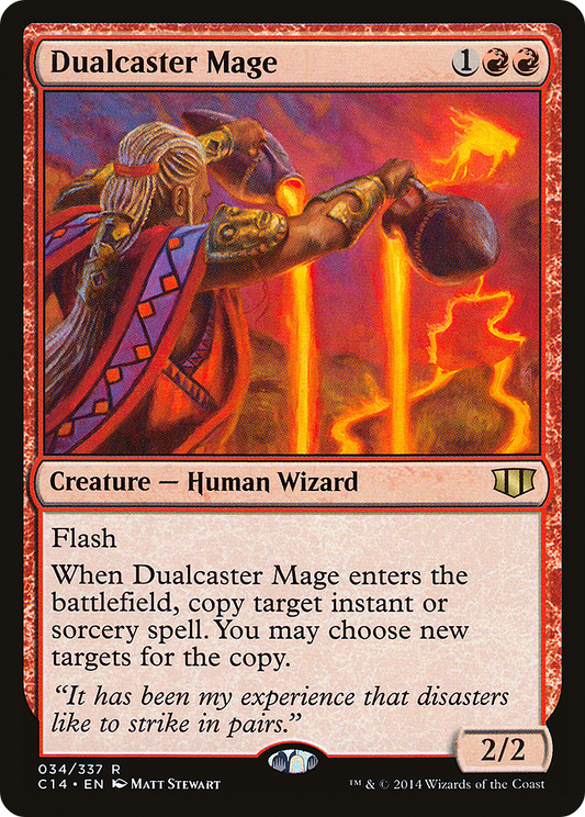Dualcaster Mage (C14-034)