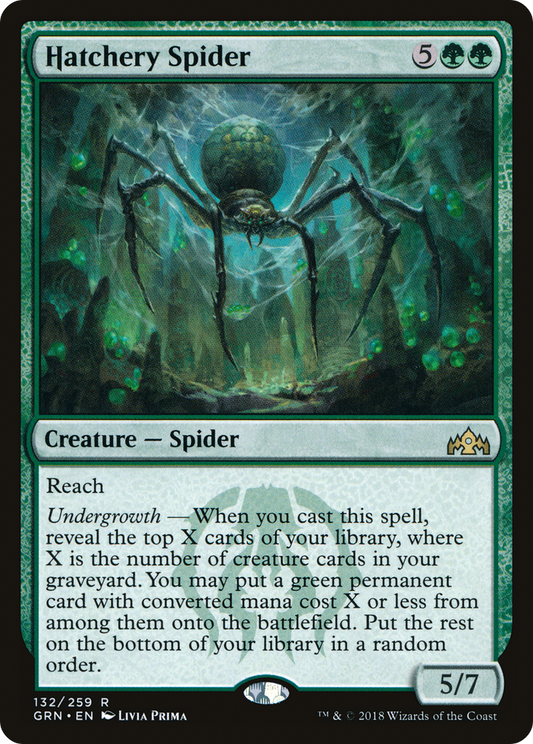 Hatchery Spider (GRN-132) (Foil)