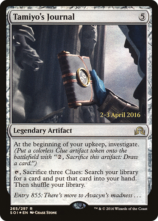 Tamiyo's Journal (PRE-265S) (Foil)