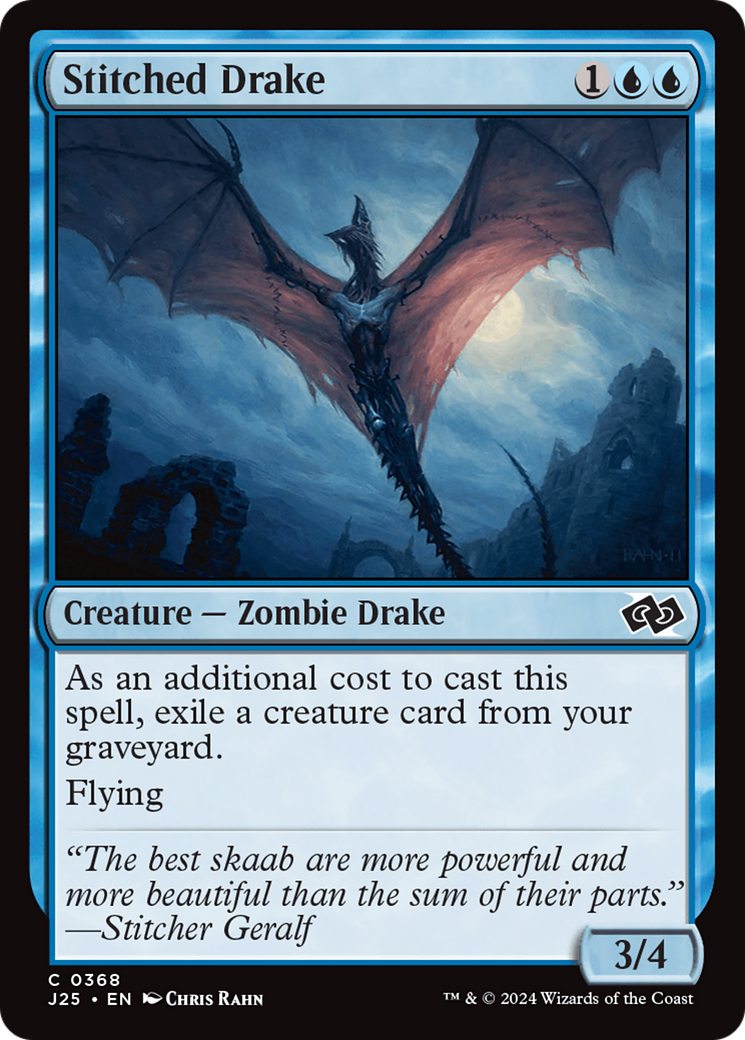 Stitched Drake (J25-368)