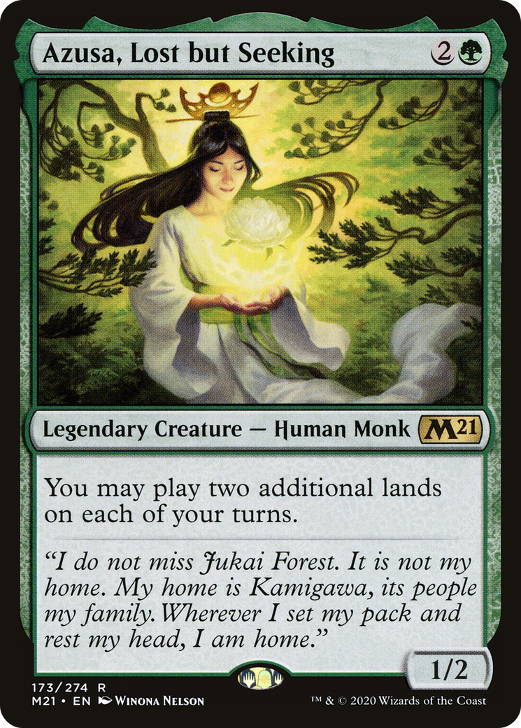 Azusa, Lost but Seeking (M21-173) (Foil)