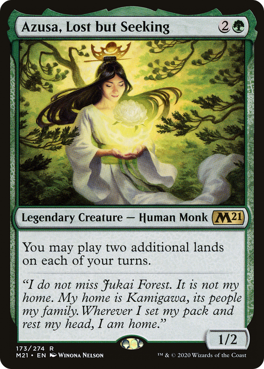 Azusa, Lost but Seeking (M21-173) (Foil)