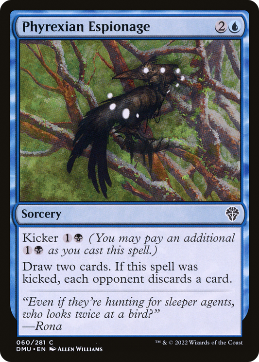 Phyrexian Espionage (DMU-060) (Foil)