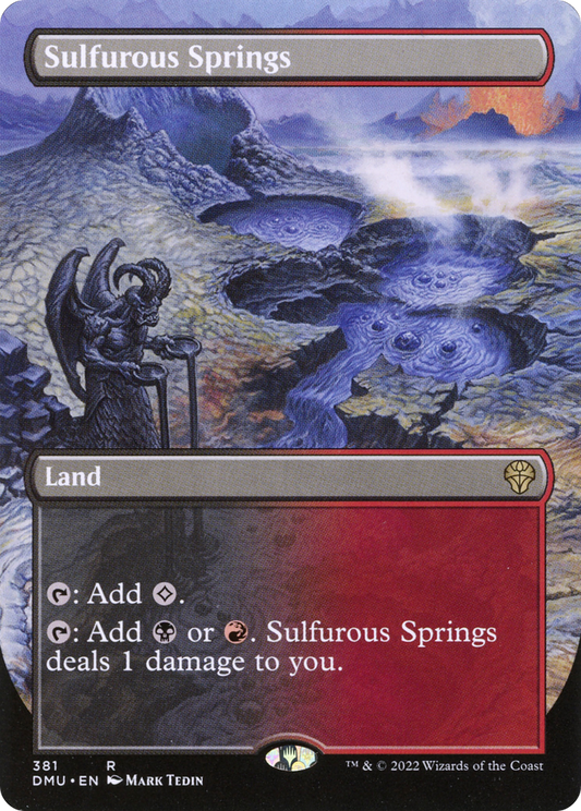 Sulfurous Springs (DMU-381) (Borderless) (Foil)
