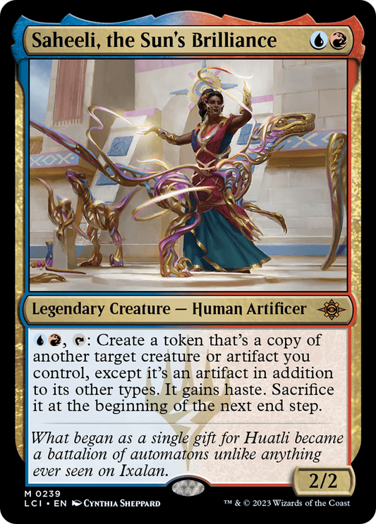 Saheeli, the Sun's Brilliance (LCI-239) (Foil)
