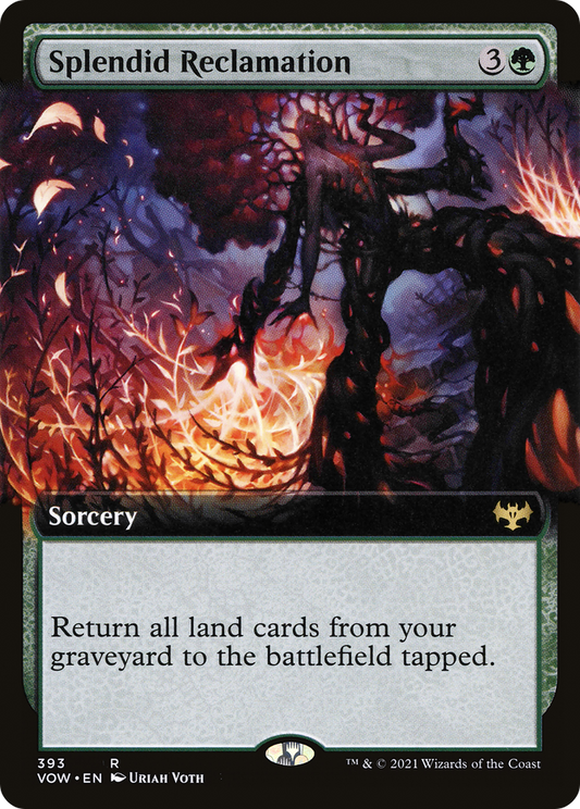 Splendid Reclamation (VOW-393) (Extended Art) (Foil)