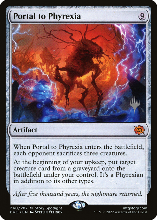 Portal to Phyrexia (PPBRO-240P) (Foil)