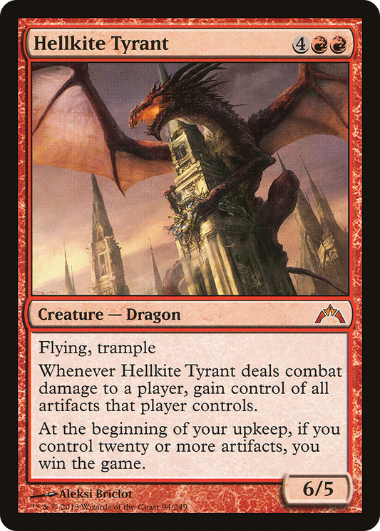 Hellkite Tyrant (GTC-094) (Foil)