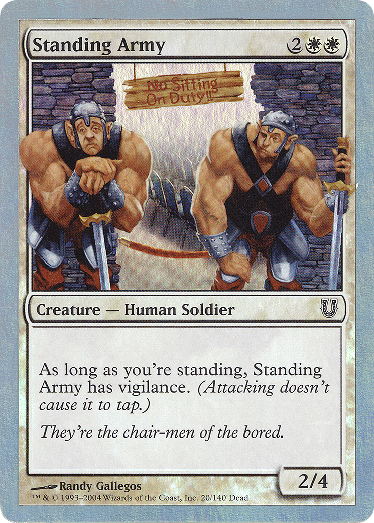 Standing Army (UNH-20★) (Foil)