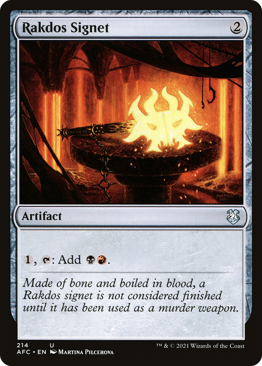 Rakdos Signet (AFC-214)