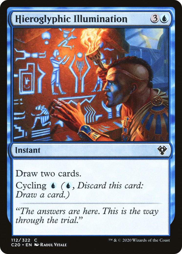 Hieroglyphic Illumination (C20-112)