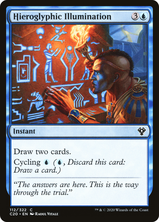Hieroglyphic Illumination (C20-112)