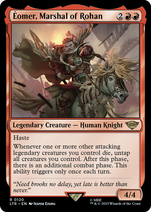 Éomer, Marshal of Rohan (LTR-120) (Foil)