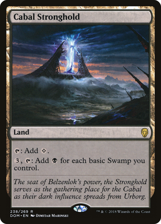 Cabal Stronghold (DOM-238) (Foil)