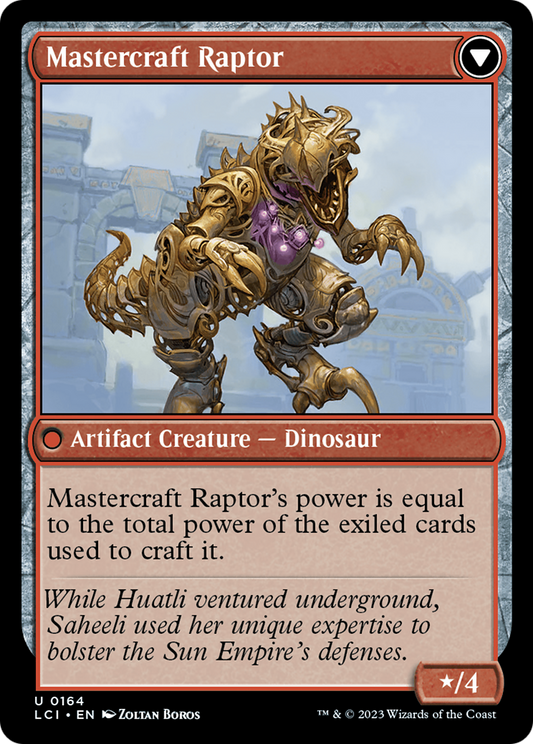 Saheeli's Lattice // Mastercraft Raptor (LCI-164)