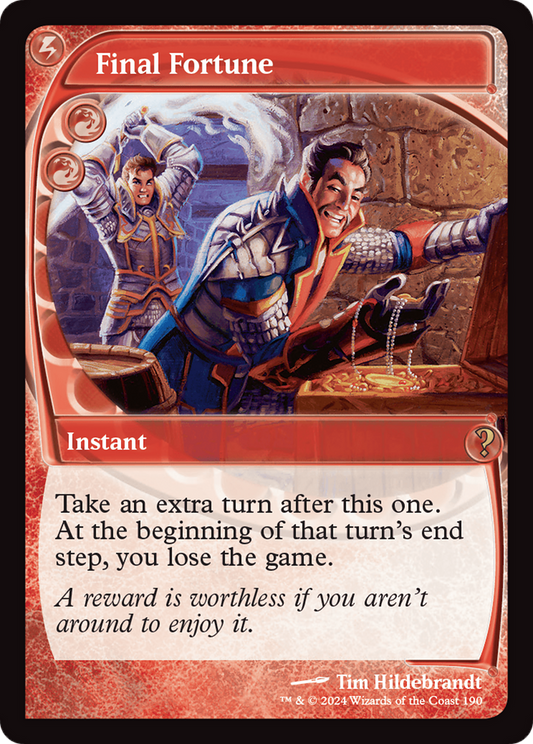 Final Fortune (MB2-190) (Foil)