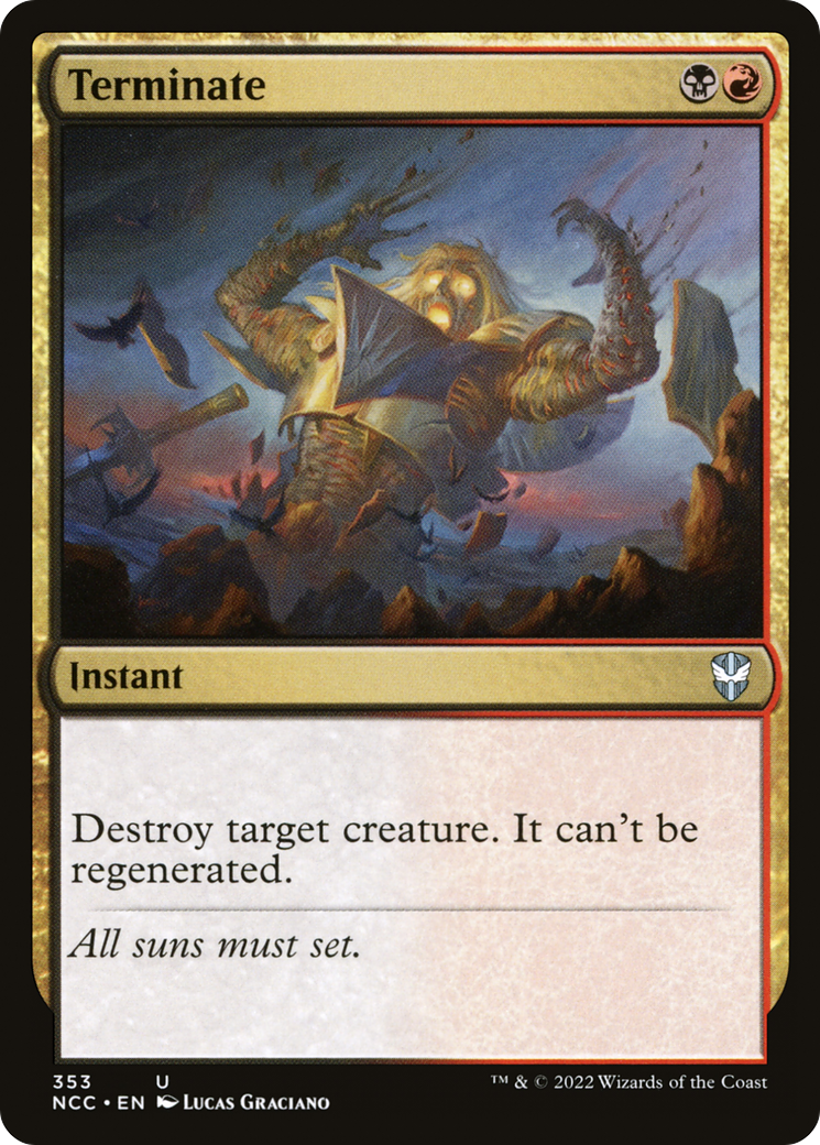 Terminate (NCC-353)