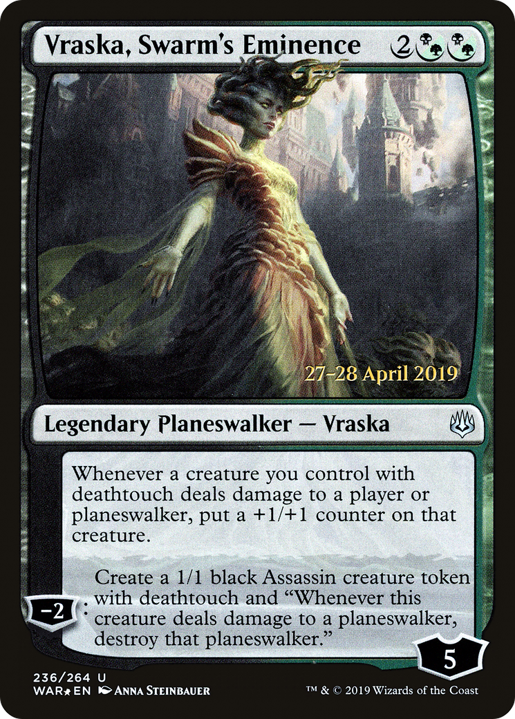 Vraska, Swarm's Eminence (PRE-236S) (Foil)