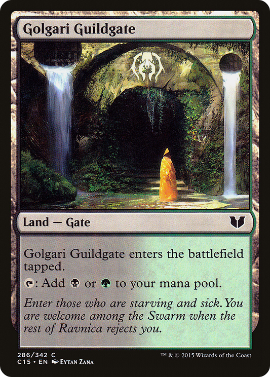 Golgari Guildgate (C15-286)