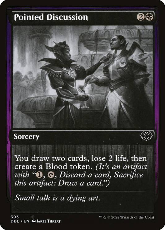 Pointed Discussion (DBL-393) (Foil)