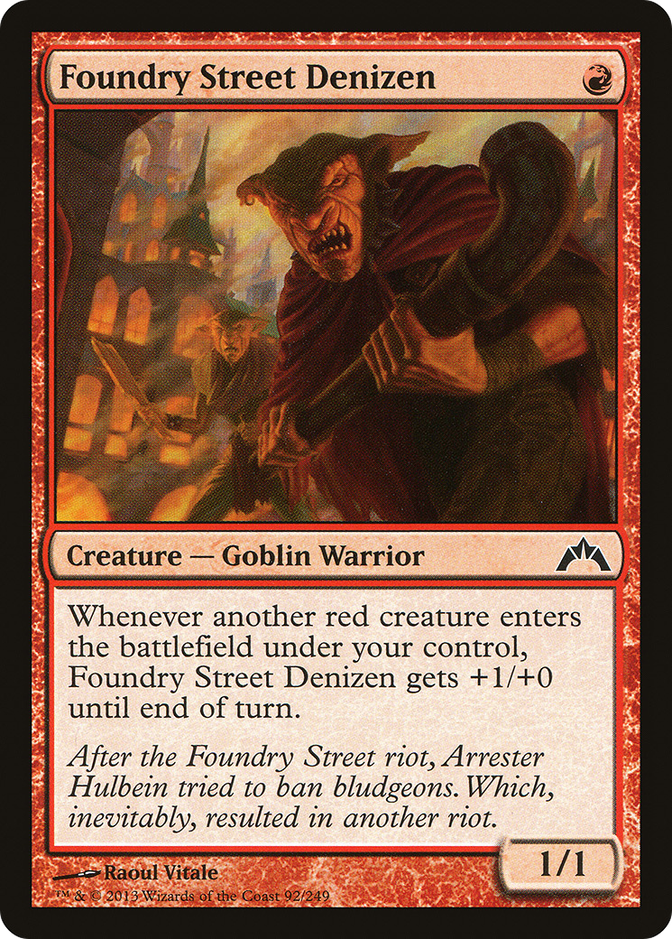 Foundry Street Denizen (GTC-092) (Foil)