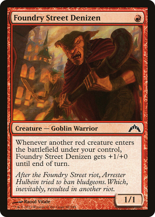 Foundry Street Denizen (GTC-092) (Foil)