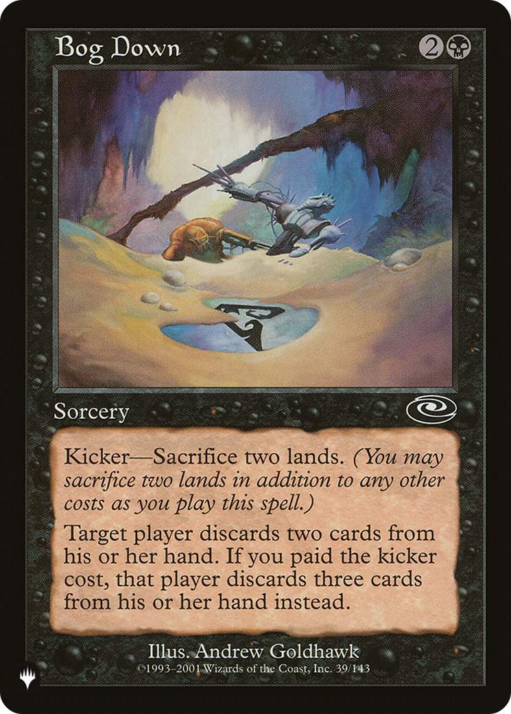 Bog Down (LIST-PLS-39)