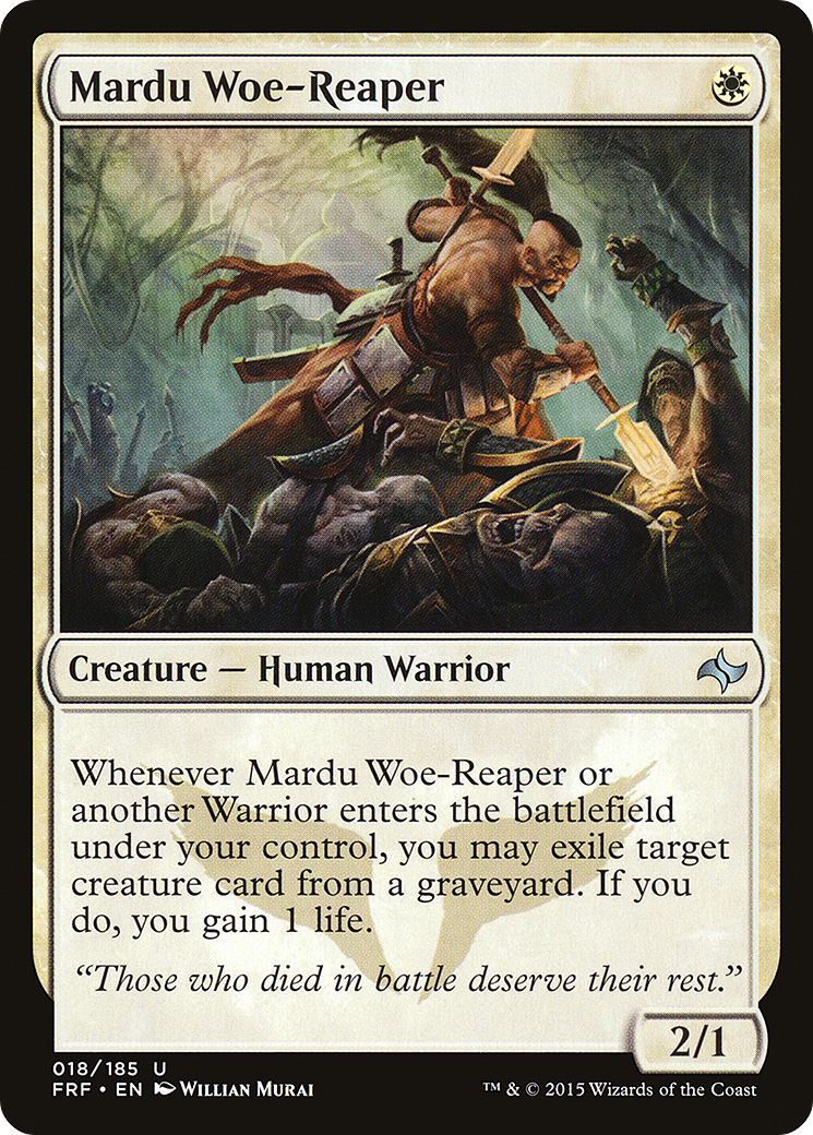 Mardu Woe-Reaper (FRF-018) (Foil)