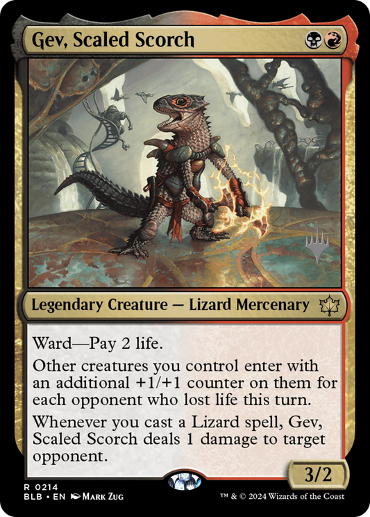 Gev, Scaled Scorch (PPBLB-214P)