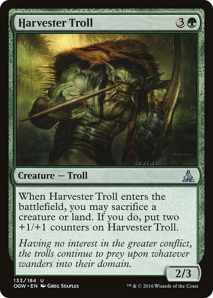 Harvester Troll (OGW-133) (Foil)