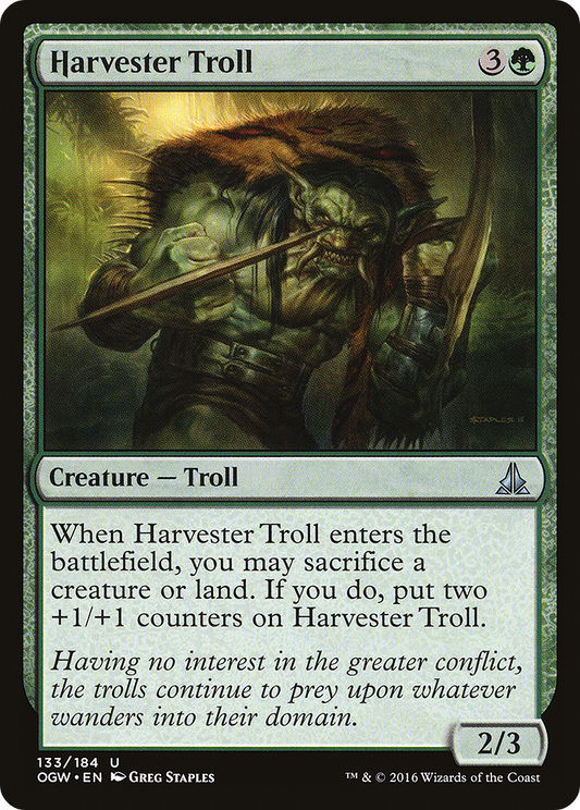 Harvester Troll (OGW-133) (Foil)