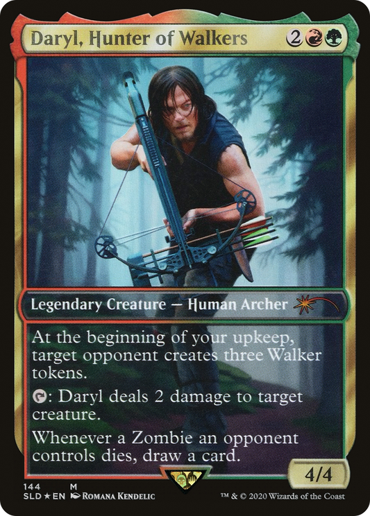 Daryl, Hunter of Walkers / Hansk, Slayer Zealot (SLD-144) (Foil)