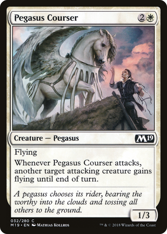 Pegasus Courser (M19-032) (Foil)