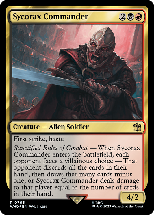 Sycorax Commander (WHO-766) (Surge Foil)