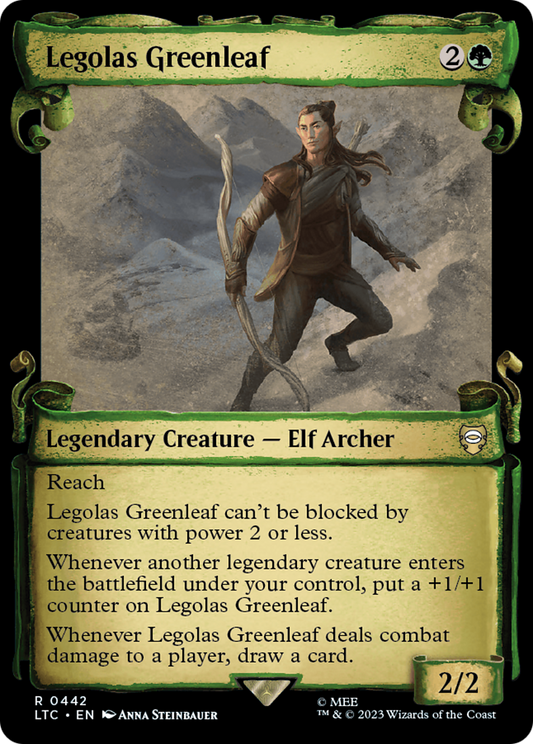 Legolas Greenleaf (LTC-442) (Showcase) (Scroll)