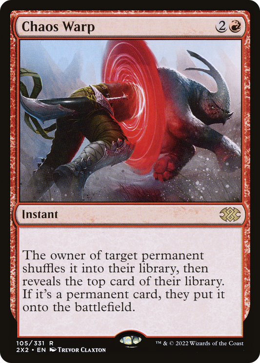 Chaos Warp (2X2-105) (Foil)