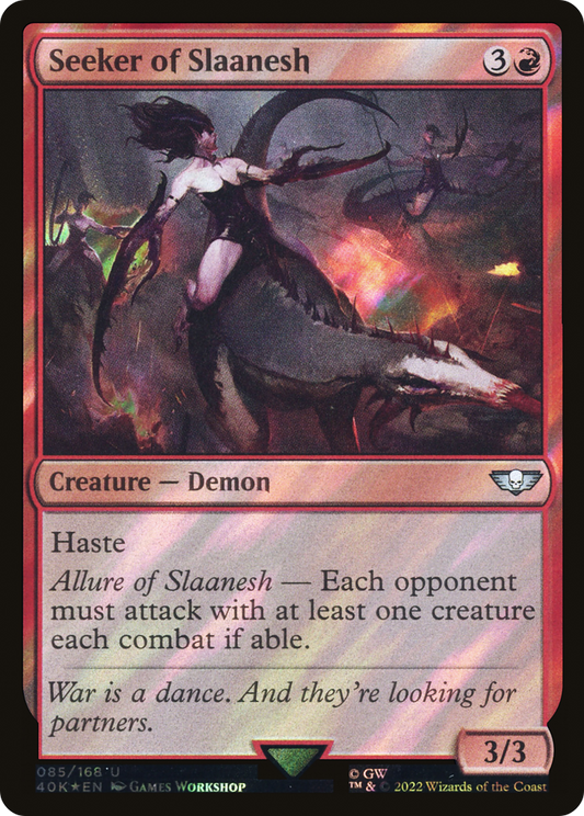 Seeker of Slaanesh (40K-85★) (Surge Foil)