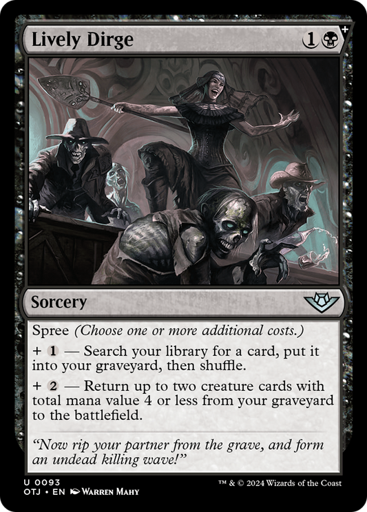 Lively Dirge (OTJ-093) (Foil)