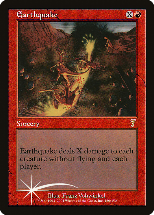 Earthquake (7ED-180★) (Foil)