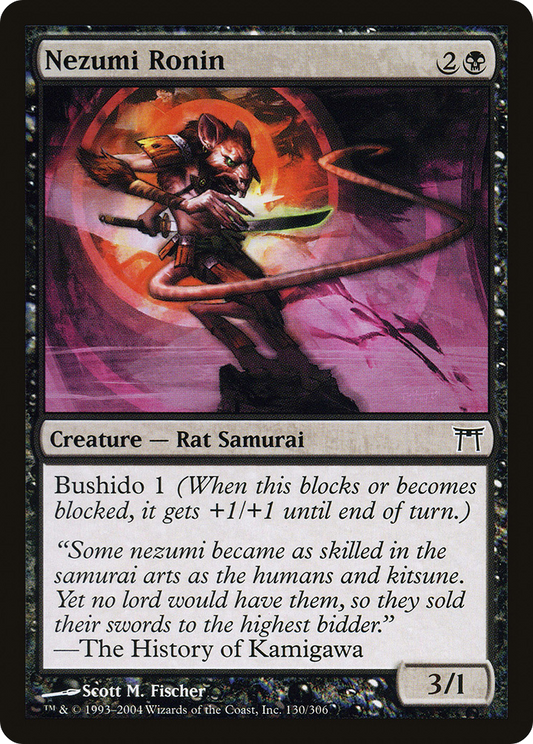 Nezumi Ronin (CHK-130) (Foil)