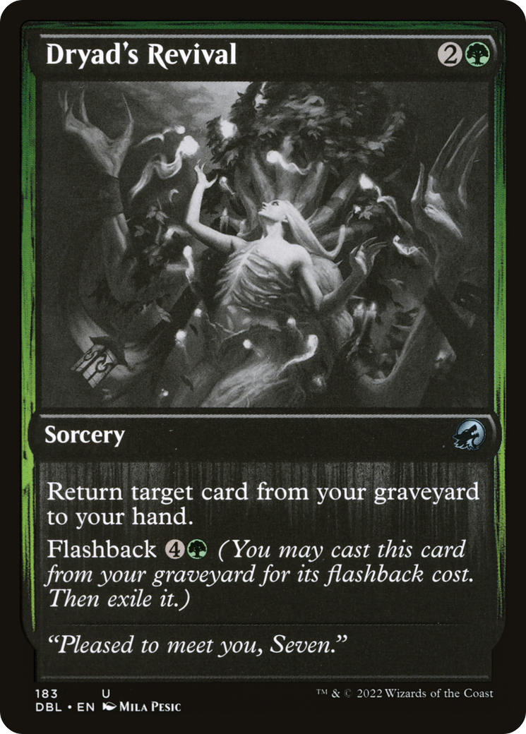 Dryad's Revival (DBL-183) (Foil)