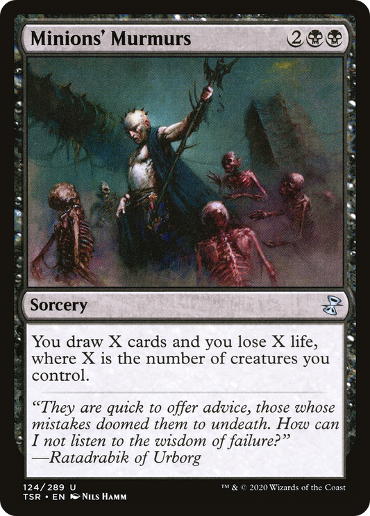 Minions' Murmurs (TSR-124) (Foil)