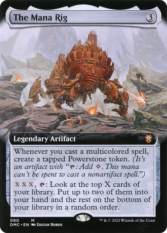 The Mana Rig (DMC-080) (Extended Art) (Foil)
