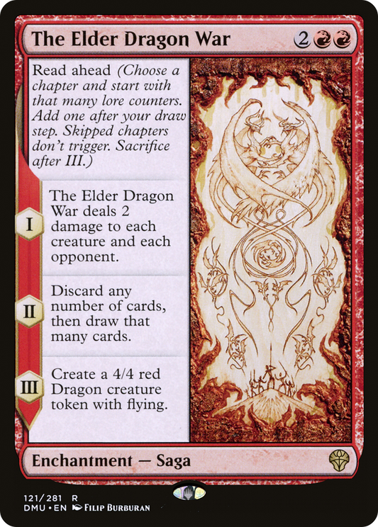 The Elder Dragon War (DMU-121)