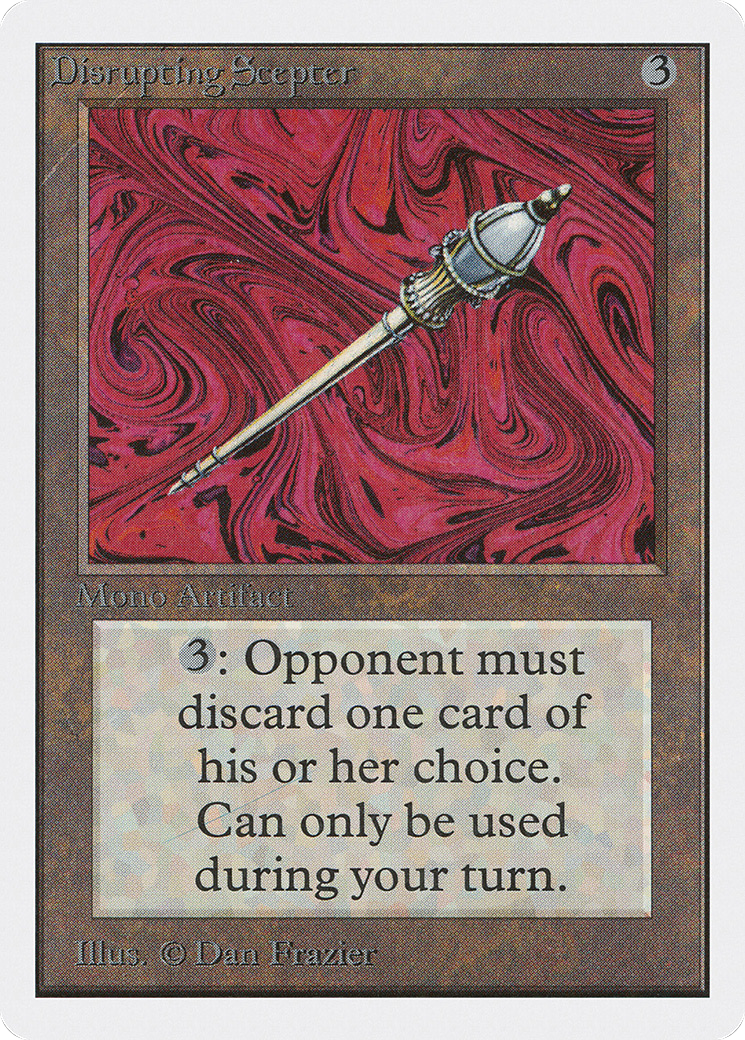 Disrupting Scepter (2ED-243)