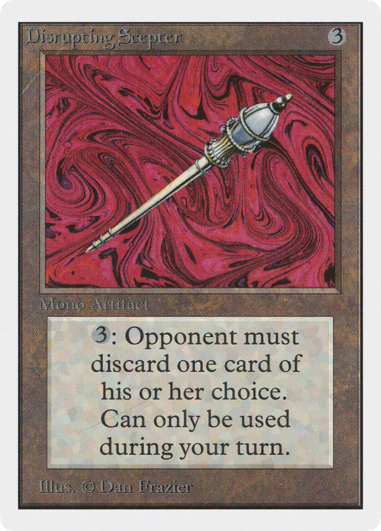 Disrupting Scepter (2ED-243)