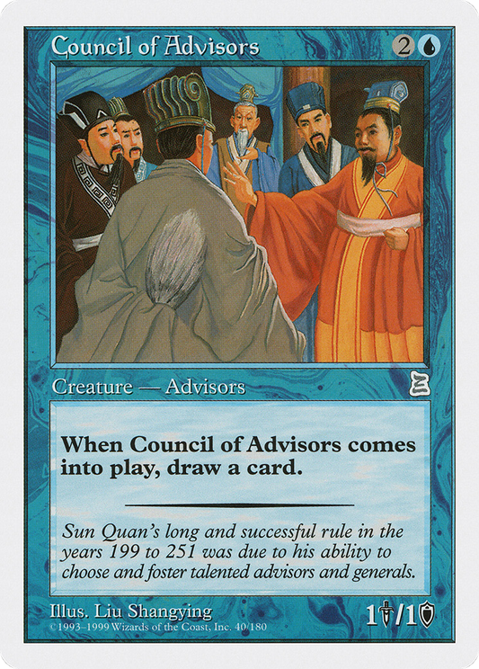 Council of Advisors (PTK-040)