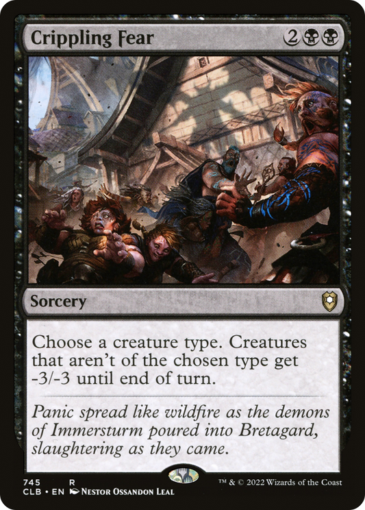 Crippling Fear (CLB-745)
