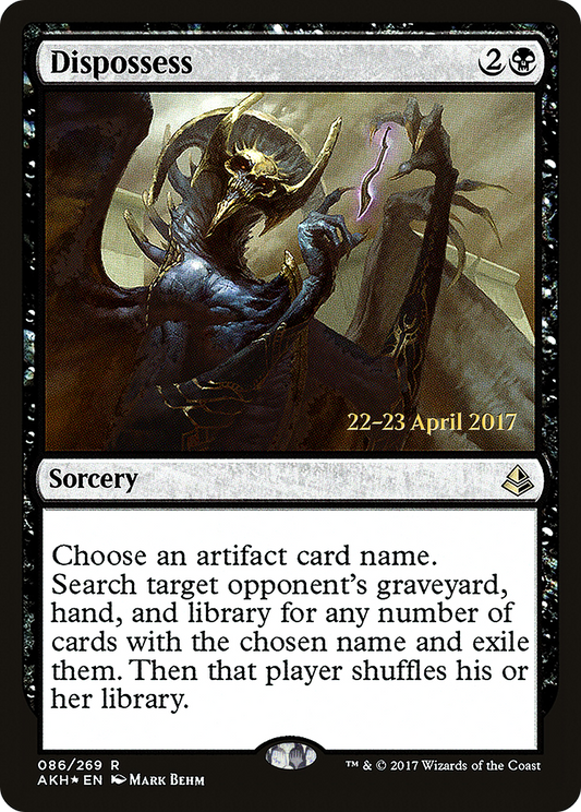 Dispossess (PRE-86S) (Foil)
